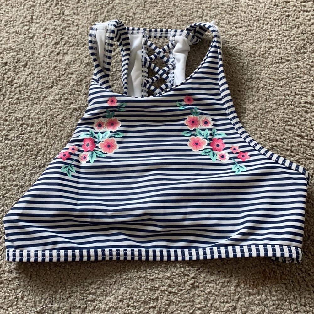 abercrombie kids bikini top size 11-12